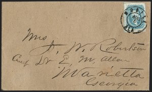 Sale 1206, Lot 1056, Confederate States: General Issues on Cover