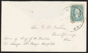 Sale 1206, Lot 1061, Confederate States: General Issues on Cover