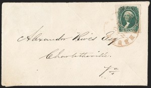 Sale 1206, Lot 1066, Confederate States: General Issues on Cover