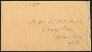 Sale 1206, Lot 1070, Confederate States: Prisoner-of-War Mail