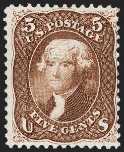 Sale 1206, Lot 114, 1861-66 Issue (Scott 63-78)