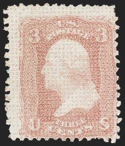Sale 1206, Lot 116, 1867-68 Grilled Issue (Scott 79-101)