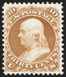 Sale 1206, Lot 135, 1875 Re-Issue of 1861-66 Issue (Scott 102-111)