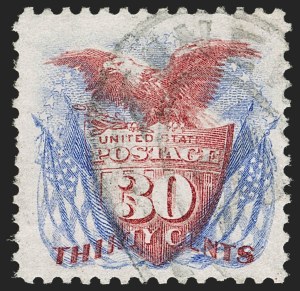 Sale 1206, Lot 190, 1875 Re-Issue of 1869 Pictorial Issue (Scott 123-133a)