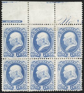 Sale 1206, Lot 211, 1870-73 Bank Note Issues (Scott 134-166)