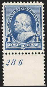Sale 1206, Lot 229, 1890-93 Issue (Scott 219-229)