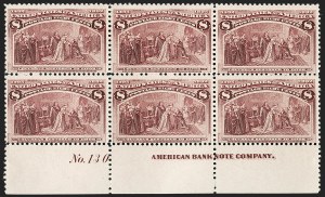 Sale 1206, Lot 247, 1893 Columbian Issue (Scott 230-245)
