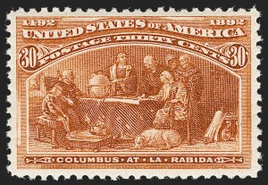 Sale 1206, Lot 249, 1893 Columbian Issue (Scott 230-245)