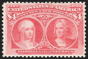 Sale 1206, Lot 257, 1893 Columbian Issue (Scott 230-245)