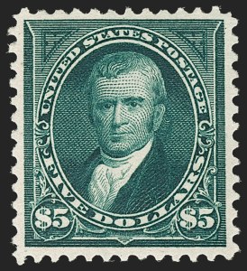 Sale 1206, Lot 303, 1895 Watermarked Bureau Issue (Scott 264-278)