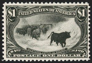 Sale 1206, Lot 328, 1898 Trans-Mississippi Issue (Scott 285-293)