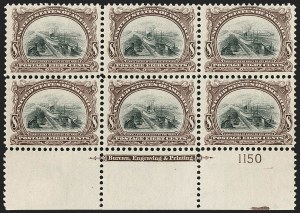 Sale 1206, Lot 338, 1901 Pan-American Issue (Scott 294-299)
