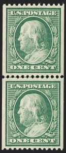 Sale 1206, Lot 381, 1908-10 Washington-Franklin Issues (Scott 331-356)