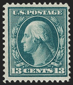 Sale 1206, Lot 405, 1909 Bluish Paper Issue (Scott 357-366)