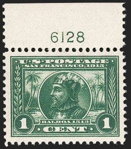 Sale 1206, Lot 432, 1913-15 Panama-Pacific Issue (Scott 397-404)