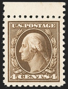 Sale 1206, Lot 457, 1913-15 Washington-Franklin Issues (Scott 424-461)