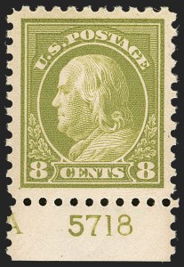 Sale Number 1206, Lot Number 462, 1913-15 Washington-Franklin Issues (Scott 424-461)