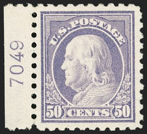 Sale 1206, Lot 465, 1913-15 Washington-Franklin Issues (Scott 424-461)