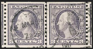 Sale 1206, Lot 487, 1913-15 Washington-Franklin Issues (Scott 424-461)