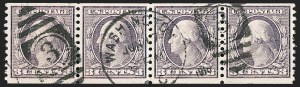 Sale 1206, Lot 488, 1913-15 Washington-Franklin Issues (Scott 424-461)