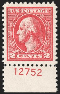 Sale 1206, Lot 557, 1918-20 Offset Printing Issues (Scott 525-536)