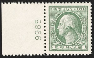 Sale 1206, Lot 575, 1918-20 Offset Printing Issues (Scott 525-536)