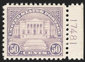 Sale 1206, Lot 589, 1922-29 Issues (Scott 551-621)