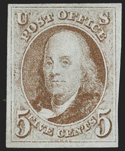 Sale 1206, Lot 59, 1847 Issue (Scott 1-2)