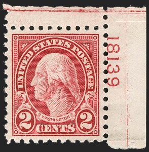 Sale 1206, Lot 600, 1922-29 Issues (Scott 551-621)