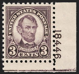 Sale 1206, Lot 602, 1922-29 Issues (Scott 551-621)