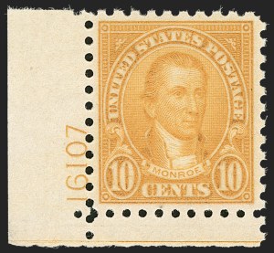 Sale 1206, Lot 604, 1922-29 Issues (Scott 551-621)