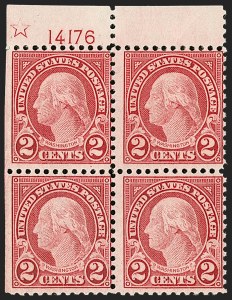 Sale 1206, Lot 605, 1922-29 Issues (Scott 551-621)