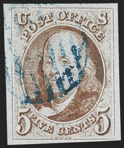Sale 1206, Lot 62, 1847 Issue (Scott 1-2)