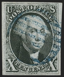 Sale 1206, Lot 69, 1847 Issue (Scott 1-2)