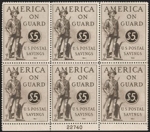 Sale 1206, Lot 865, Savings Stamps