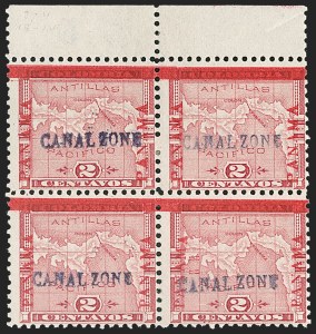 Sale 1206, Lot 885, Canal Zone thru Guam