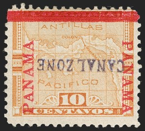 Sale 1206, Lot 886, Canal Zone thru Guam