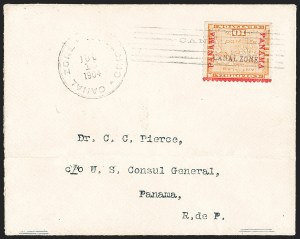 Sale 1206, Lot 887, Canal Zone thru Guam