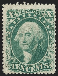 Sale 1206, Lot 99, 1857-60 Issue (Scott 21-39)