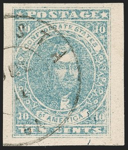Sale 1206, Lot 998, Confederate States: General Issues off Cover