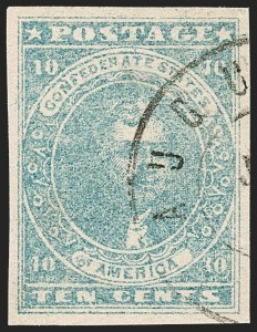 Sale 1206, Lot 999, Confederate States: General Issues off Cover