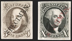 Sale 1209, Lot 1006, Essays, Proofs and Specimens: 1845 thru 1869 Issues