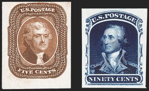 Sale 1209, Lot 1007, Essays, Proofs and Specimens: 1845 thru 1869 Issues