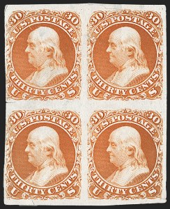 Sale 1209, Lot 1010, Essays, Proofs and Specimens: 1845 thru 1869 Issues