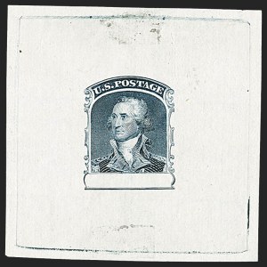 Sale 1209, Lot 1011, Essays, Proofs and Specimens: 1845 thru 1869 Issues