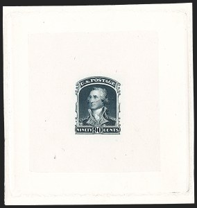 Sale 1209, Lot 1012, Essays, Proofs and Specimens: 1845 thru 1869 Issues