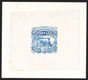 Sale 1209, Lot 1023, Essays, Proofs and Specimens: 1845 thru 1869 Issues