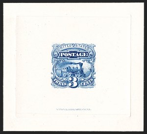 Sale 1209, Lot 1026, Essays, Proofs and Specimens: 1845 thru 1869 Issues