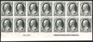 Sale 1209, Lot 1051, Essays, Proofs and Specimens: 1870 thru later Issues