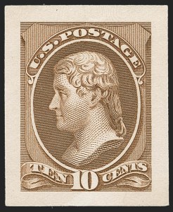 Sale 1209, Lot 1053, Essays, Proofs and Specimens: 1870 thru later Issues